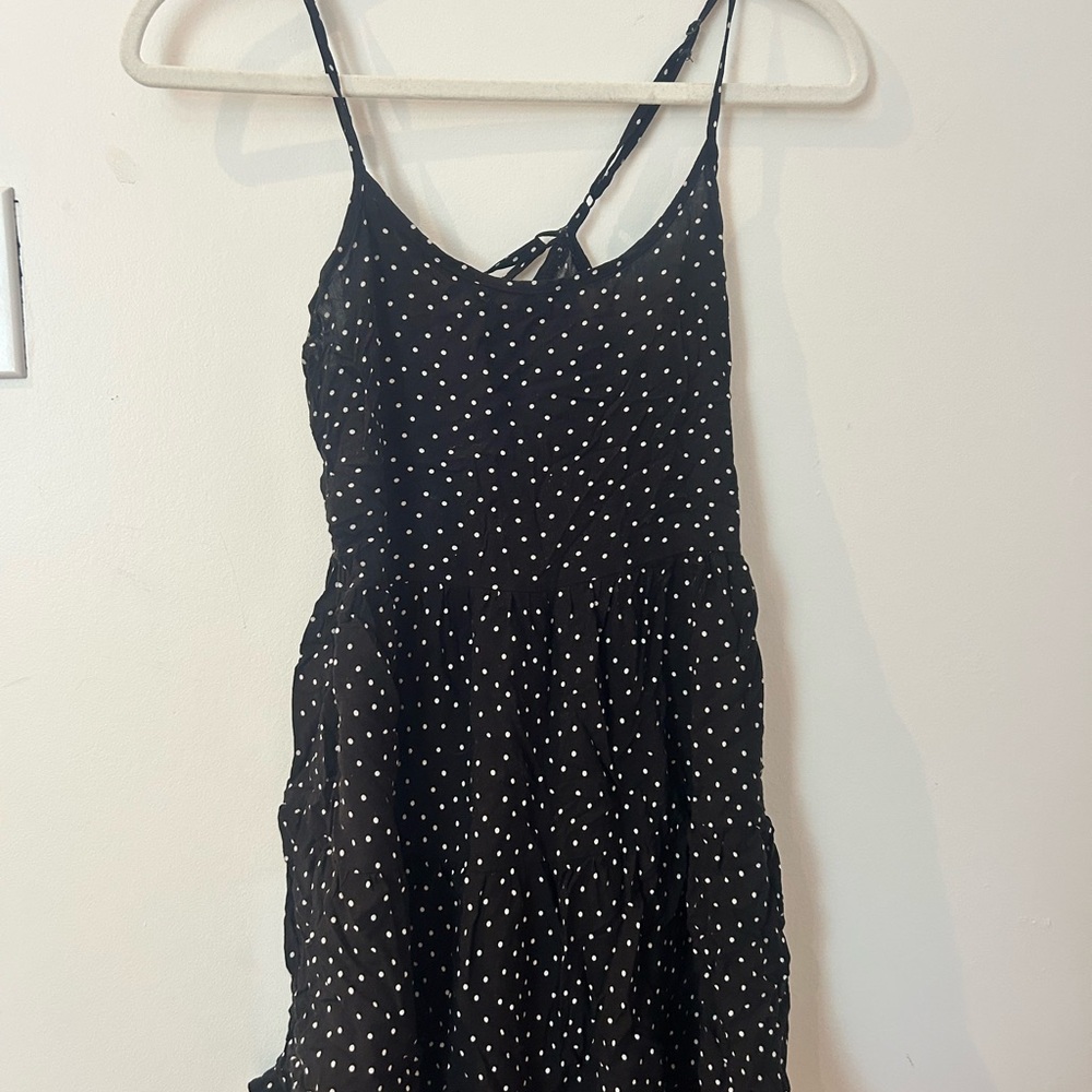Black Polka Dot Dress